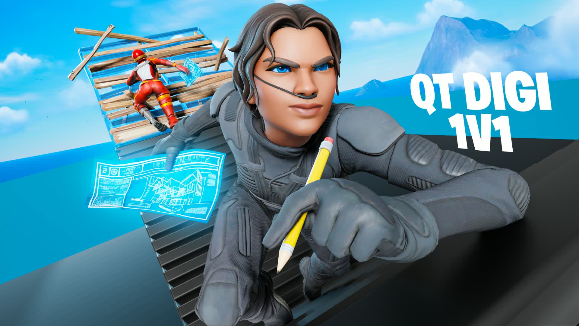 1V1 ビルドバトル [qtdigii]