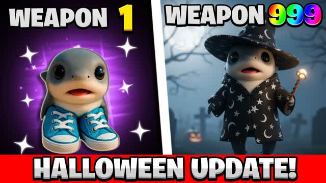 🎃 SPOOKY TOWERS GUN GAME 🔫 ONE SHOT🎯