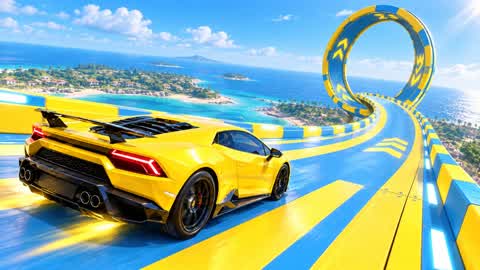 🏆 RAMP MASTER RACE - CAR GAME