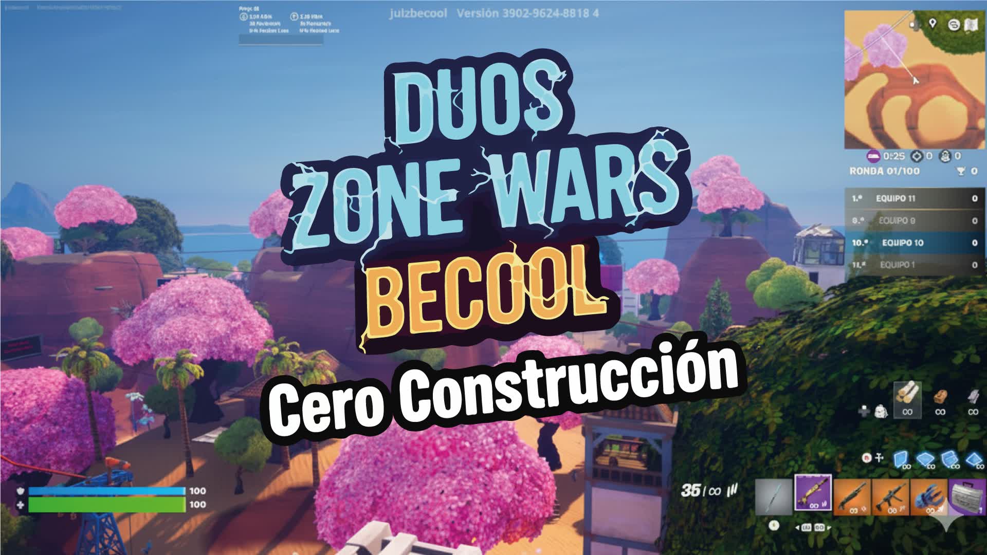 Duos Zone Wars Becool Zero Construccion