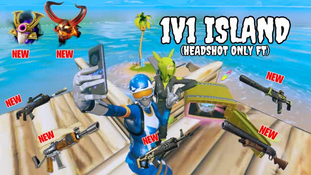 🏝️ 200 PUMP - 1V1 ISLAND 🏝️