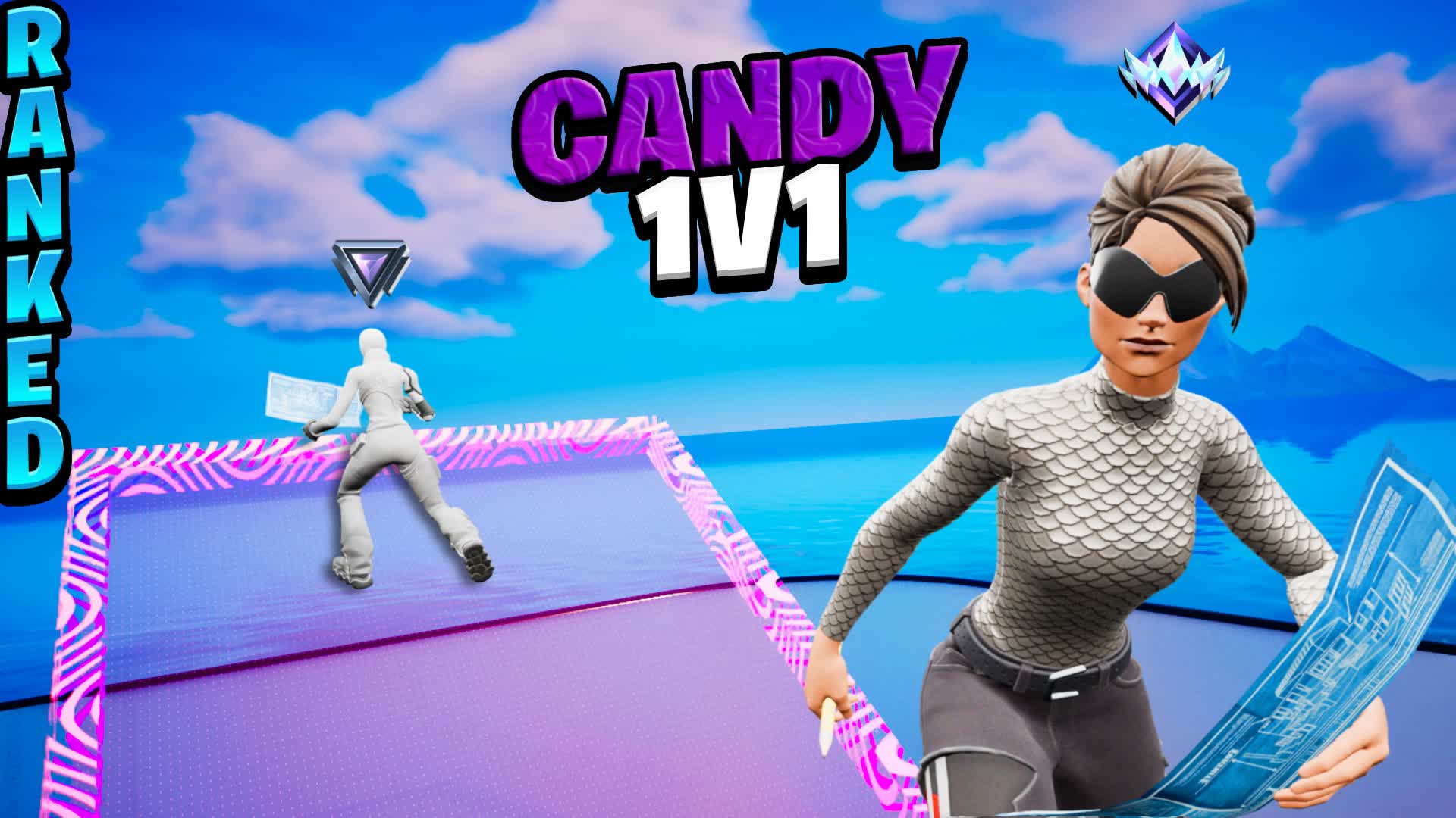 1V1 CANDYBR BUILD FIGHTS!