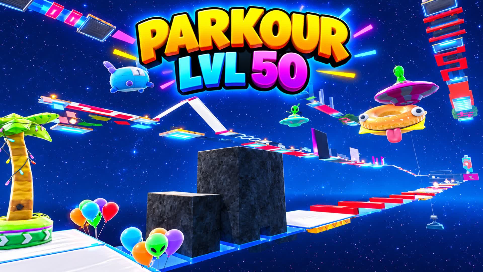 🦖 PARKOUR 🗿 LVL 50 ⚡