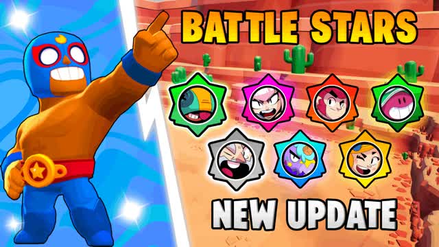 Battle Stars FFA - ALL GUNS & BRAWLERS ⭐