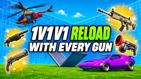 1V1V1 RELOAD WITH EVERY GUN🔥
