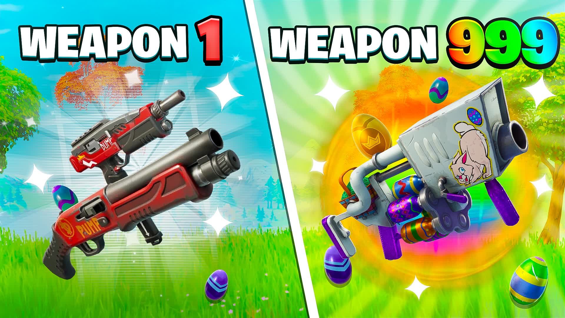 🐰 EASTER 🍀 GUN GAME 😂 MEME