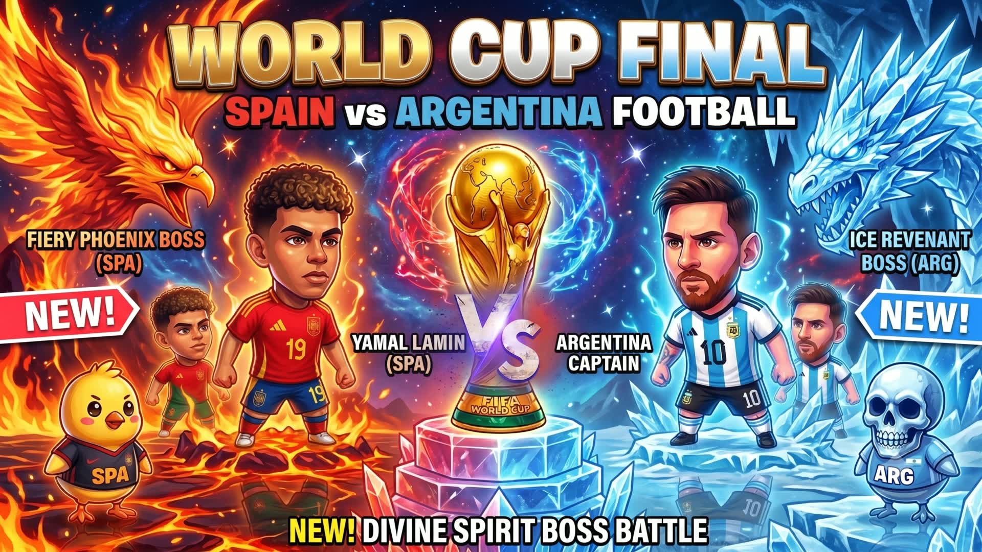😨SPAIN VS ARGENTINE🐐 FINAL WORLD CUP