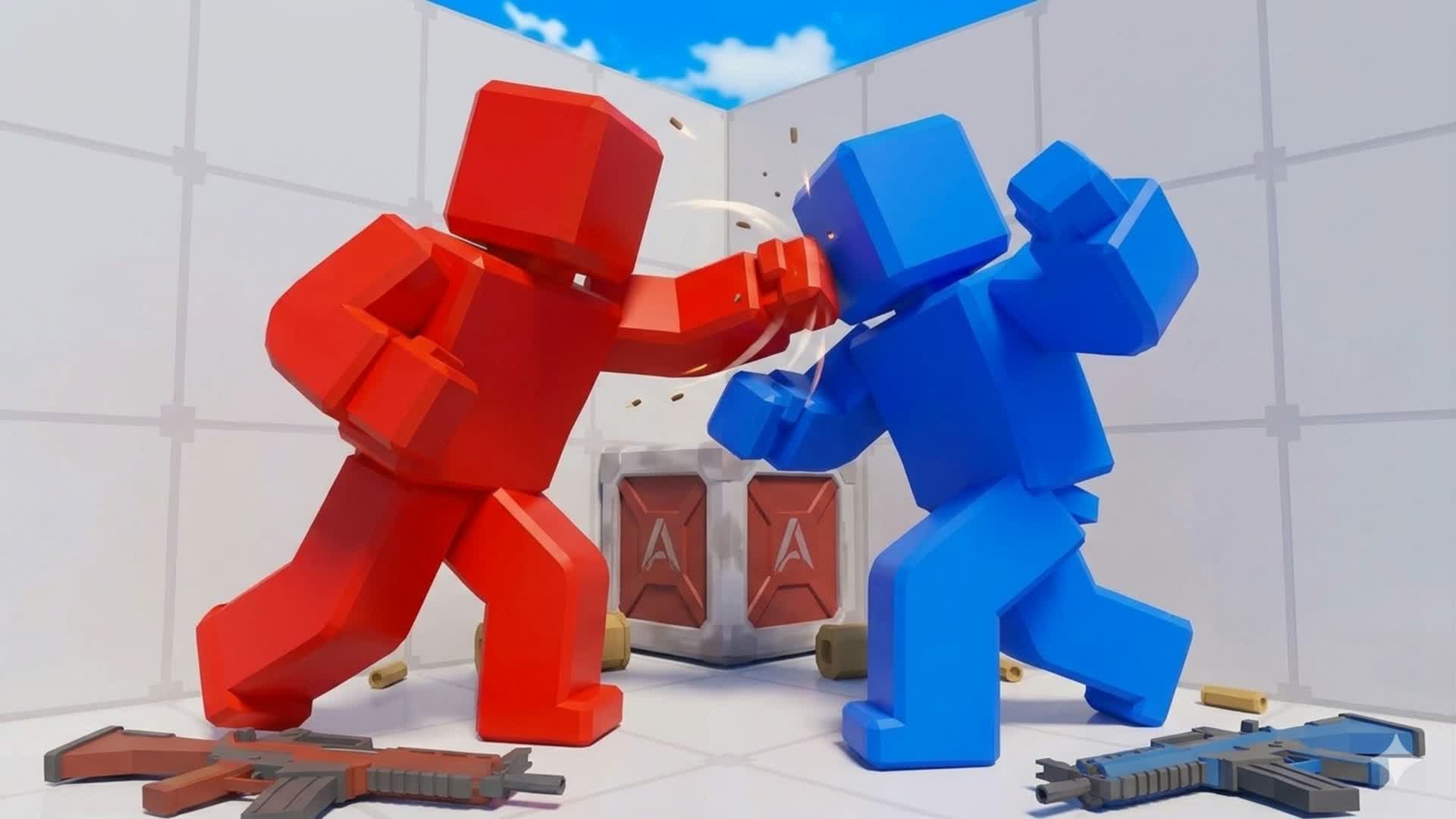 SUPER RIVALS RED VS BLUE 🔴🔵