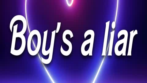 Boy's a liar