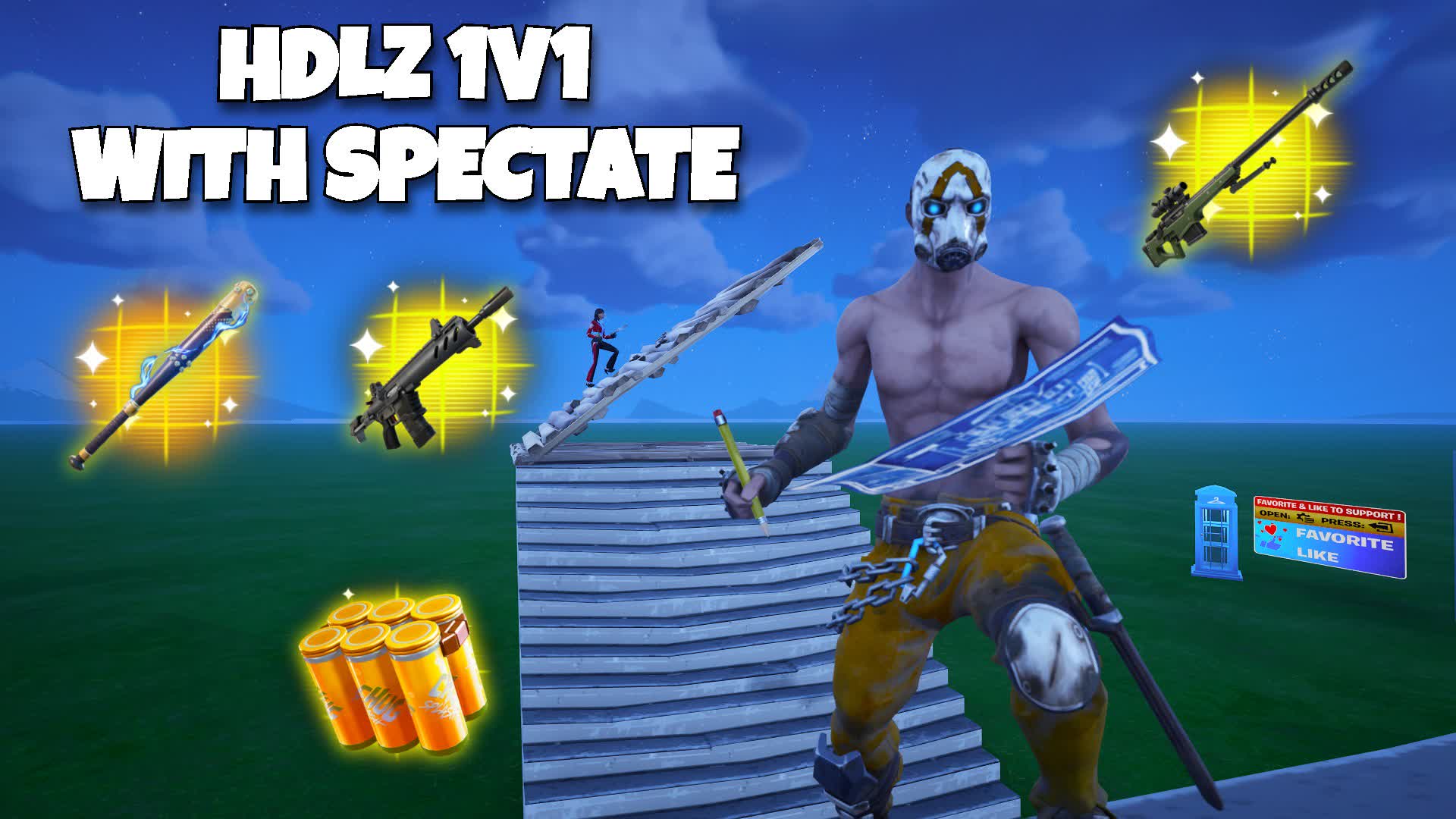 HDLZ 1V1 SPECTATE MAP 5712-2309-6480 by hdlz - Fortnite Creative Map ...