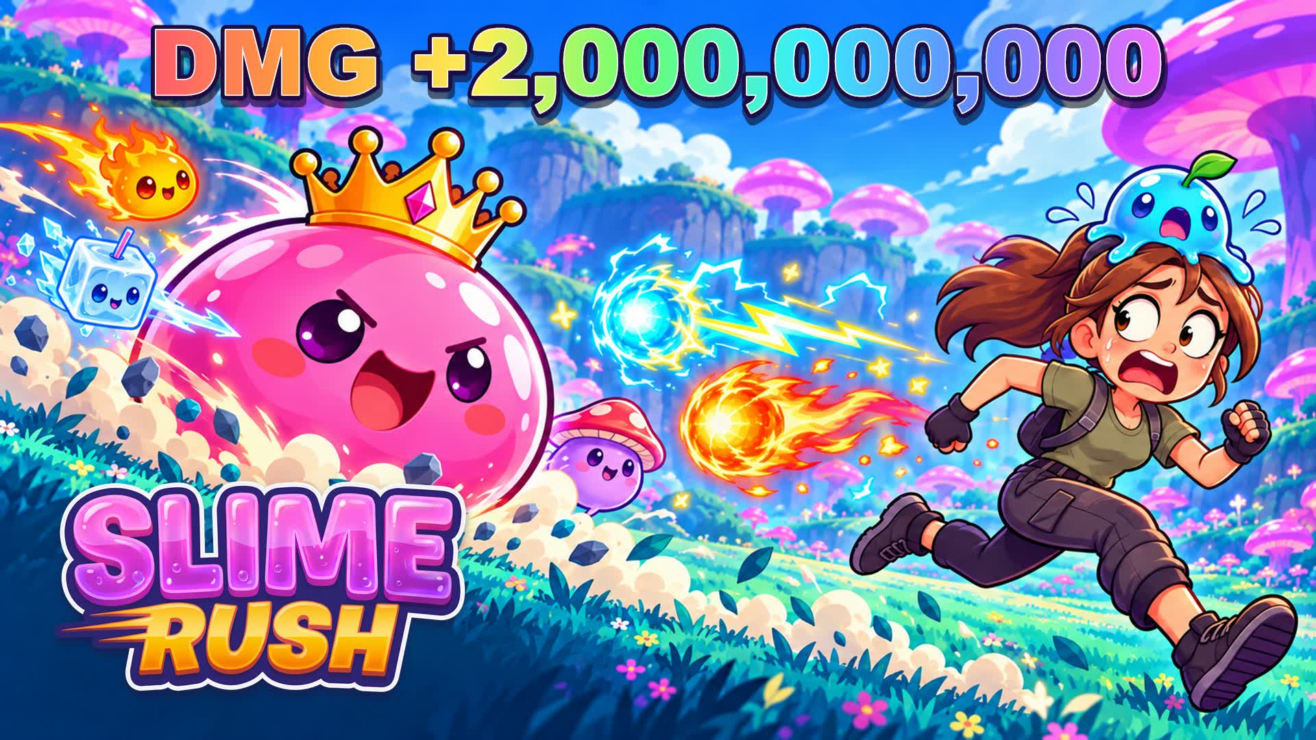 Slime Rush: Co-op Roguelike