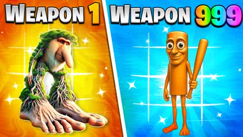 BRAINROT MEME GUN GAME 🤣 ONE SHOT 🎯