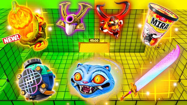 DEMON GREEN VS YELLOW 🟢🟡