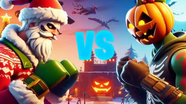 🎄CHRISTMAS VS HALLOWEEN👻