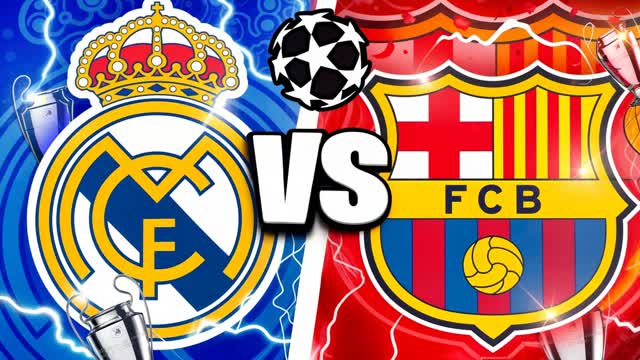 REAL VS BARCA 🔴RED VS BLUE🔵