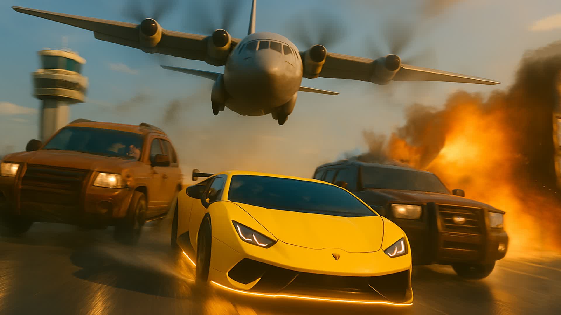 🚔 ROAD WARS ✈️