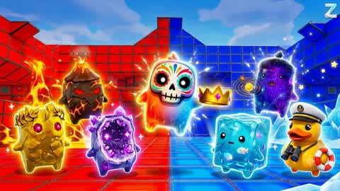 RED VS BLUE SPIRITS UNTOUCHABLES 🔵🔴 BOO