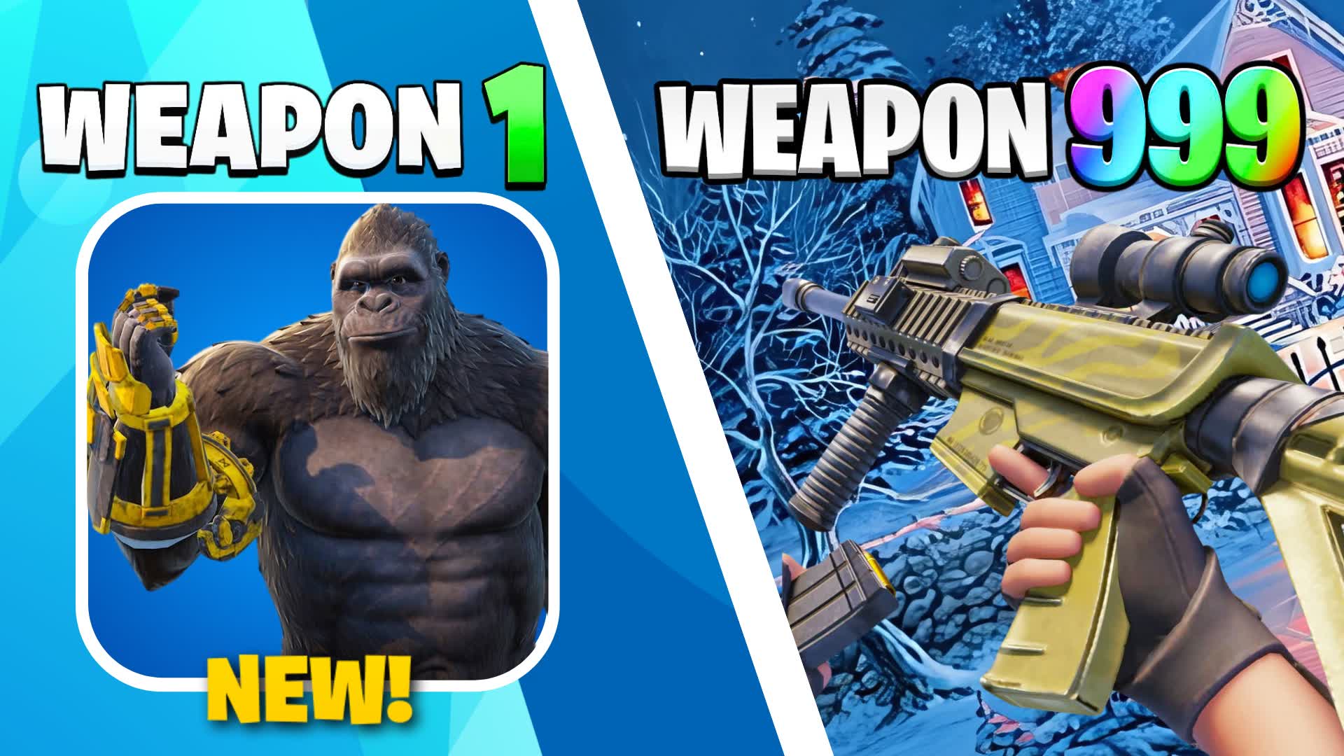 FIRST PERSON GUN GAME ONE SHOT - KONG