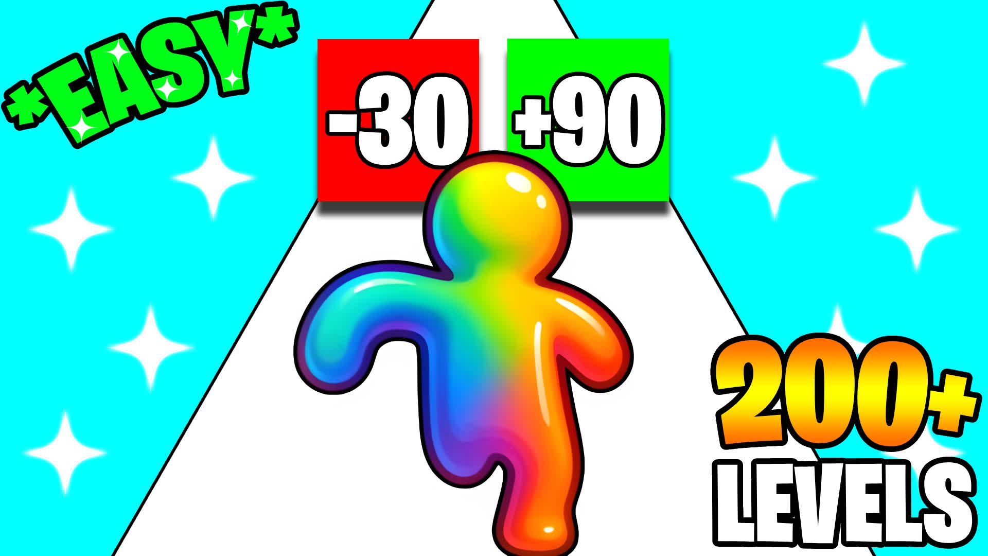🌈 EASY OBBY FALL GUYS PARKOUR 🌈