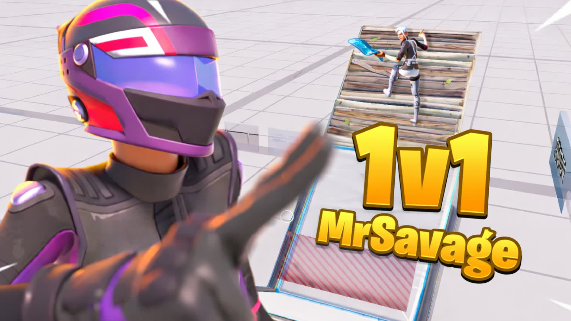 Mr Savage 1v1 ビルドファイト