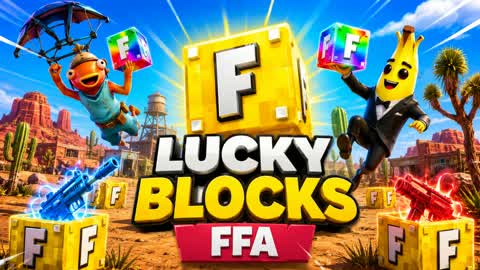 🍀LUCKY BLOCK FFA! (8 PLAYERS!)🍀