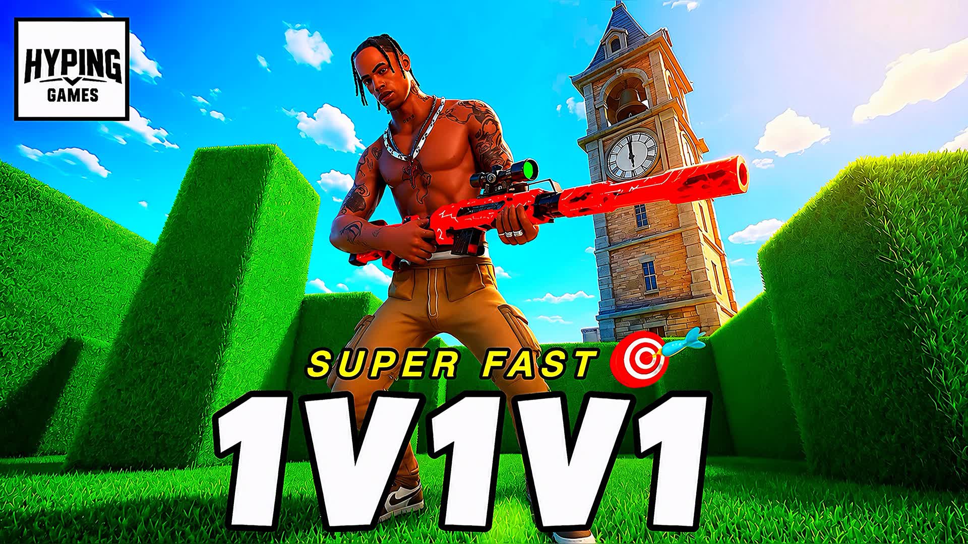 SUPER FAST 1V1V1 🎯