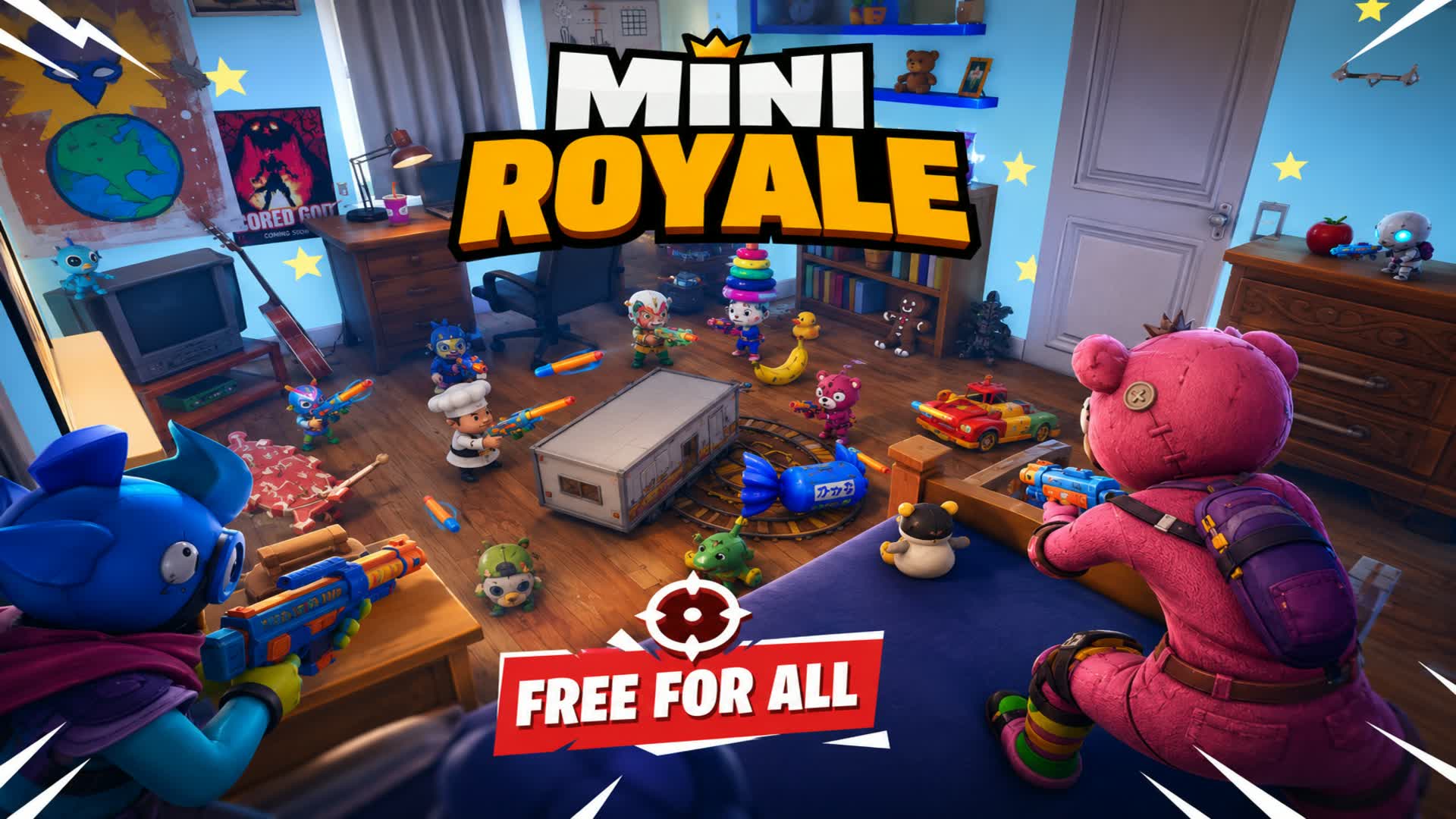 MINIROYALE - FREE FOR ALL