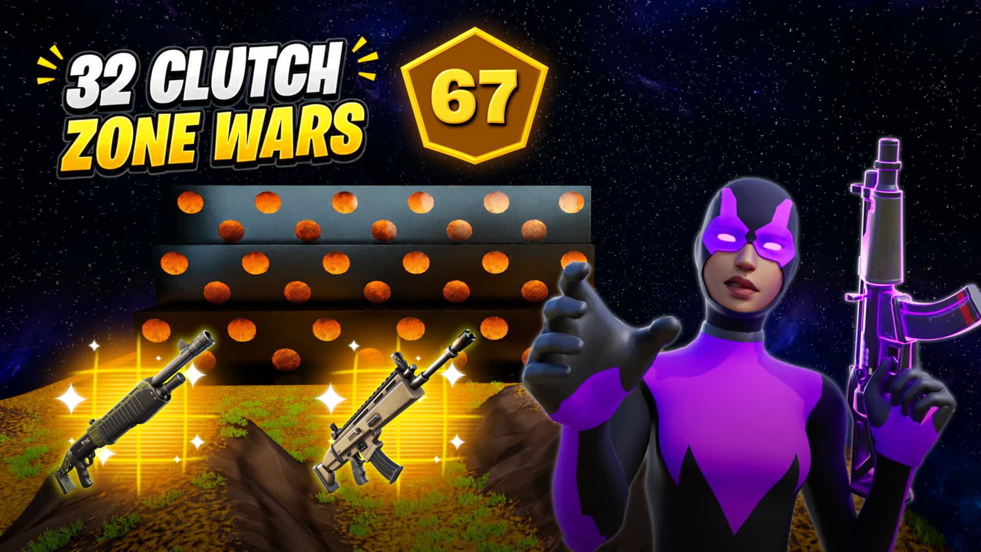 🎯 32 CLUTCH ZONE WARS 🌀