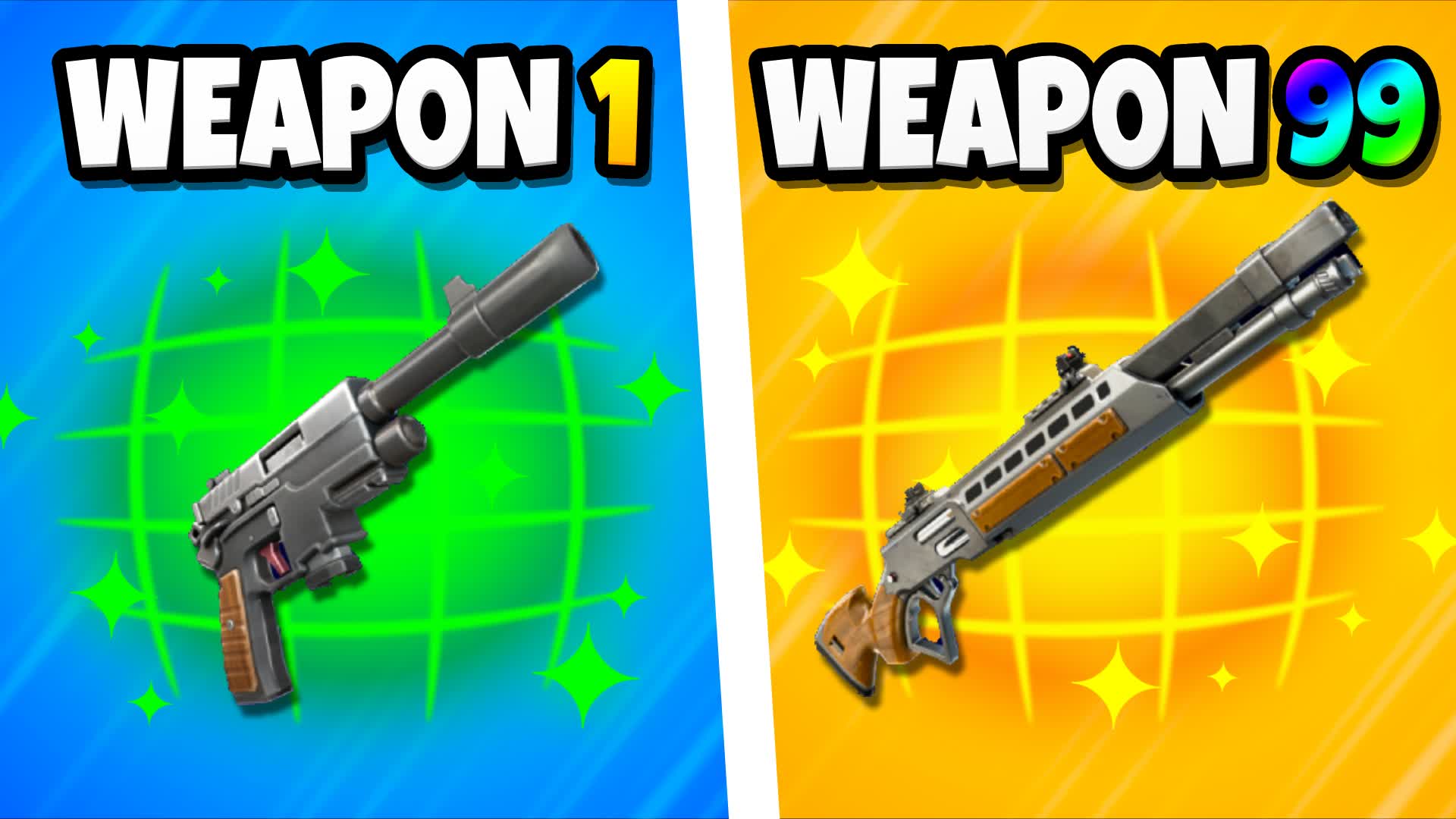 ⭐️ SEASON 4 GUN GAME 🥳 ONE SHOT