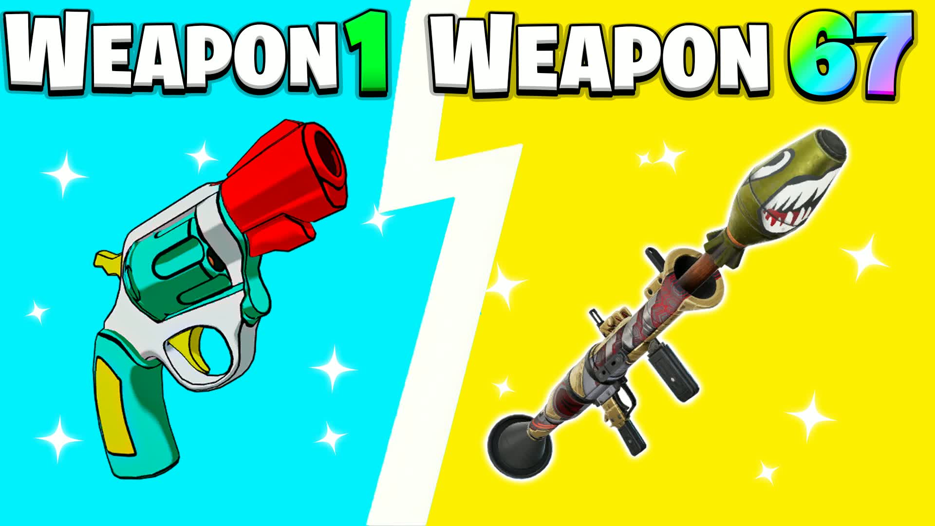 巨大なクレイジーガンゲーム🎯を希望