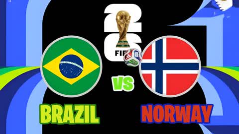 BRASIL vs NORGE WORLD CUP in NEW YORK🏟️