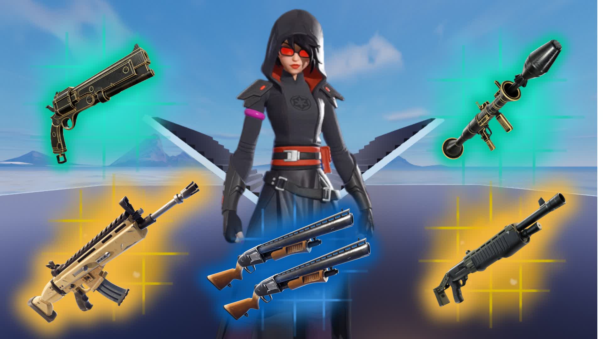 ALL WEAPONS 1V1 BUILDFIGHTS