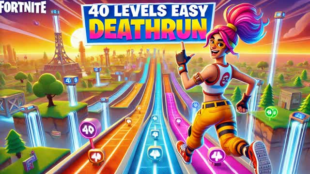 ✨EASY DEATHRUN 40 LEVELS✅