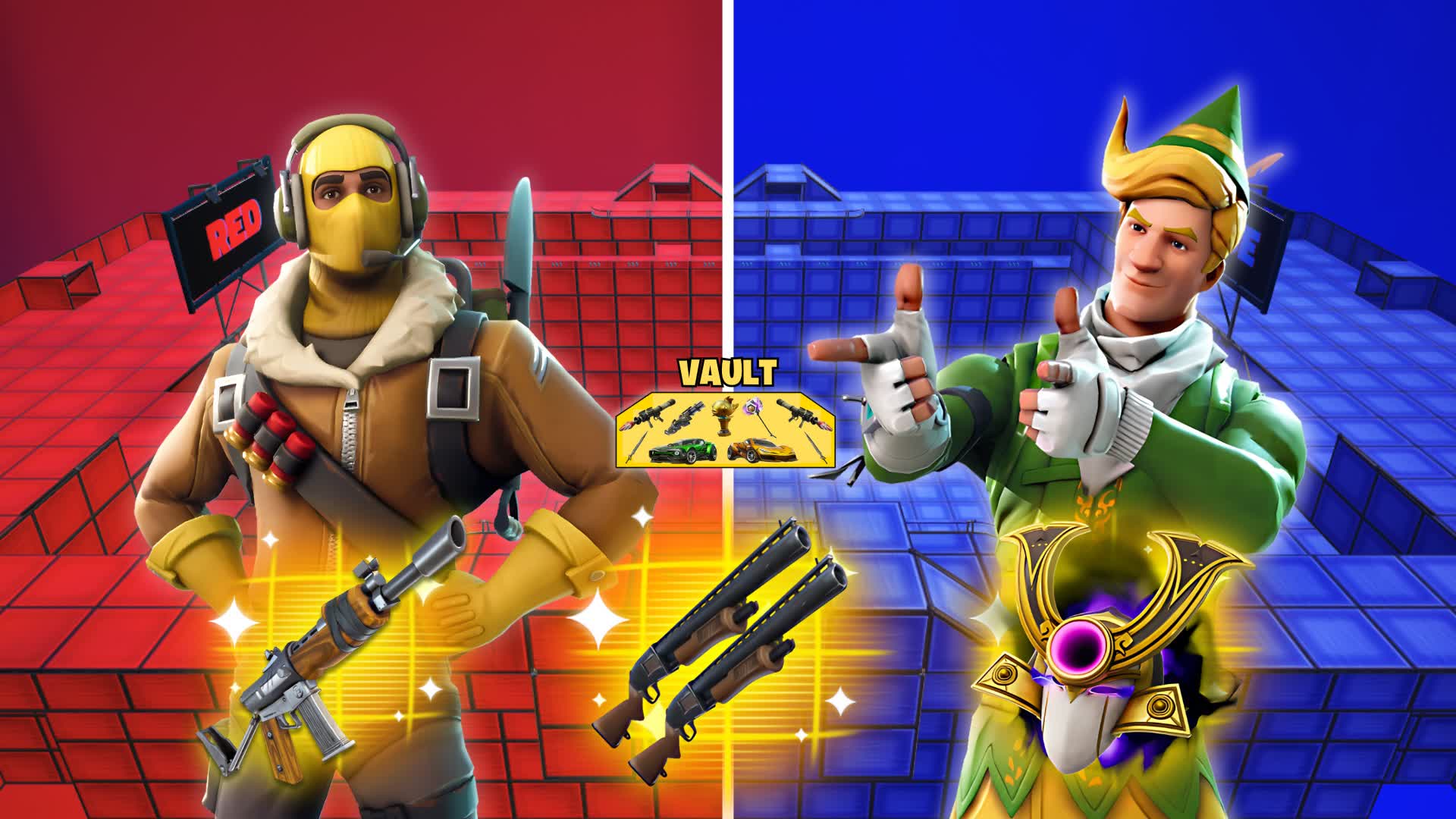 ULTIMATE RED VS BLUE 🔴🔵