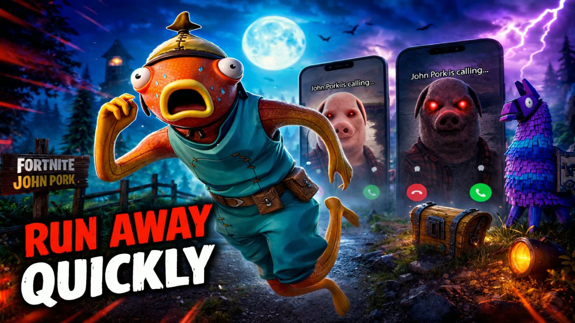 JOHN PORKから着信… 脱出しろ!!! [ホラー]