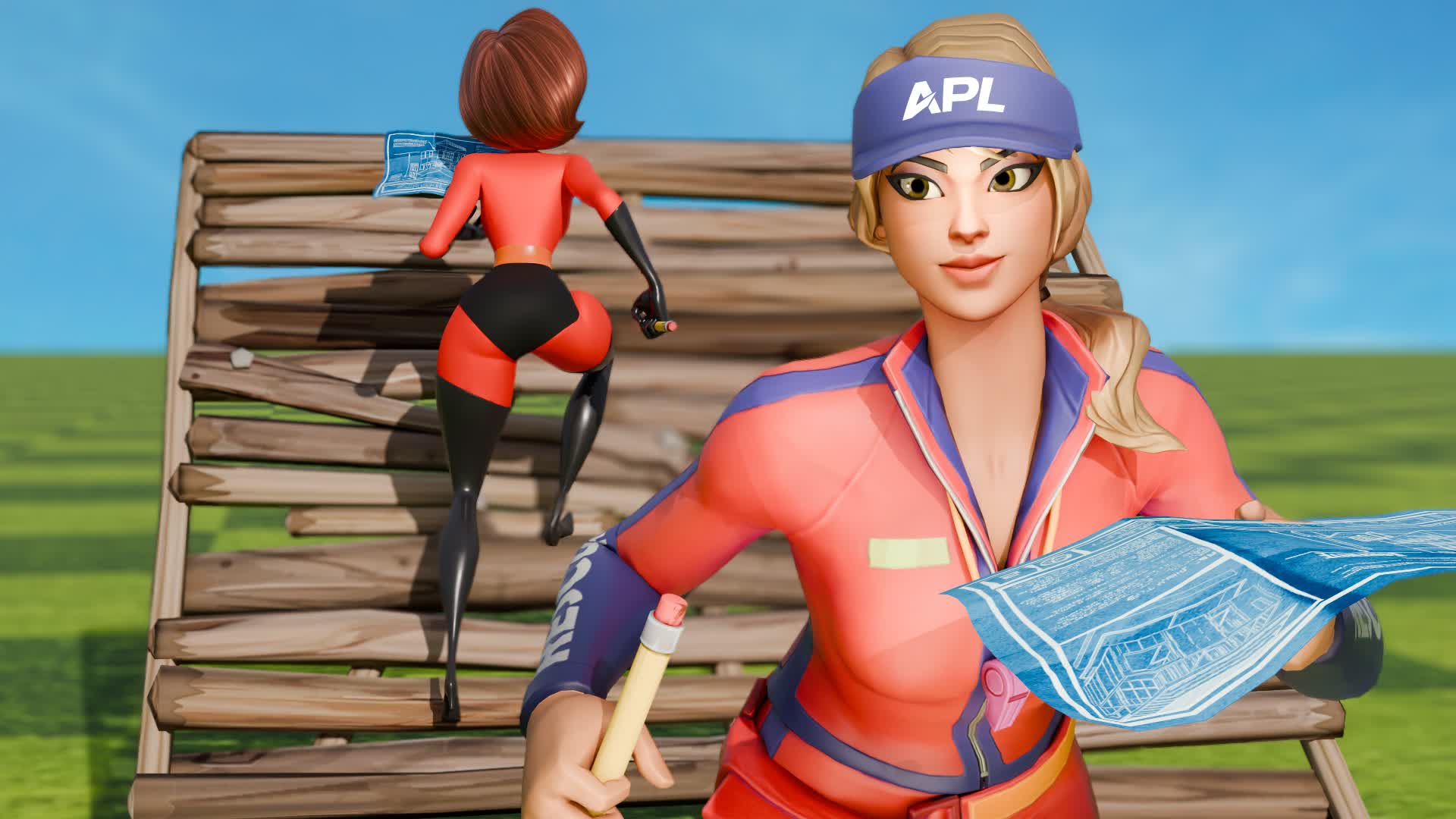 1v1 Build Fights نافسني بالبناء