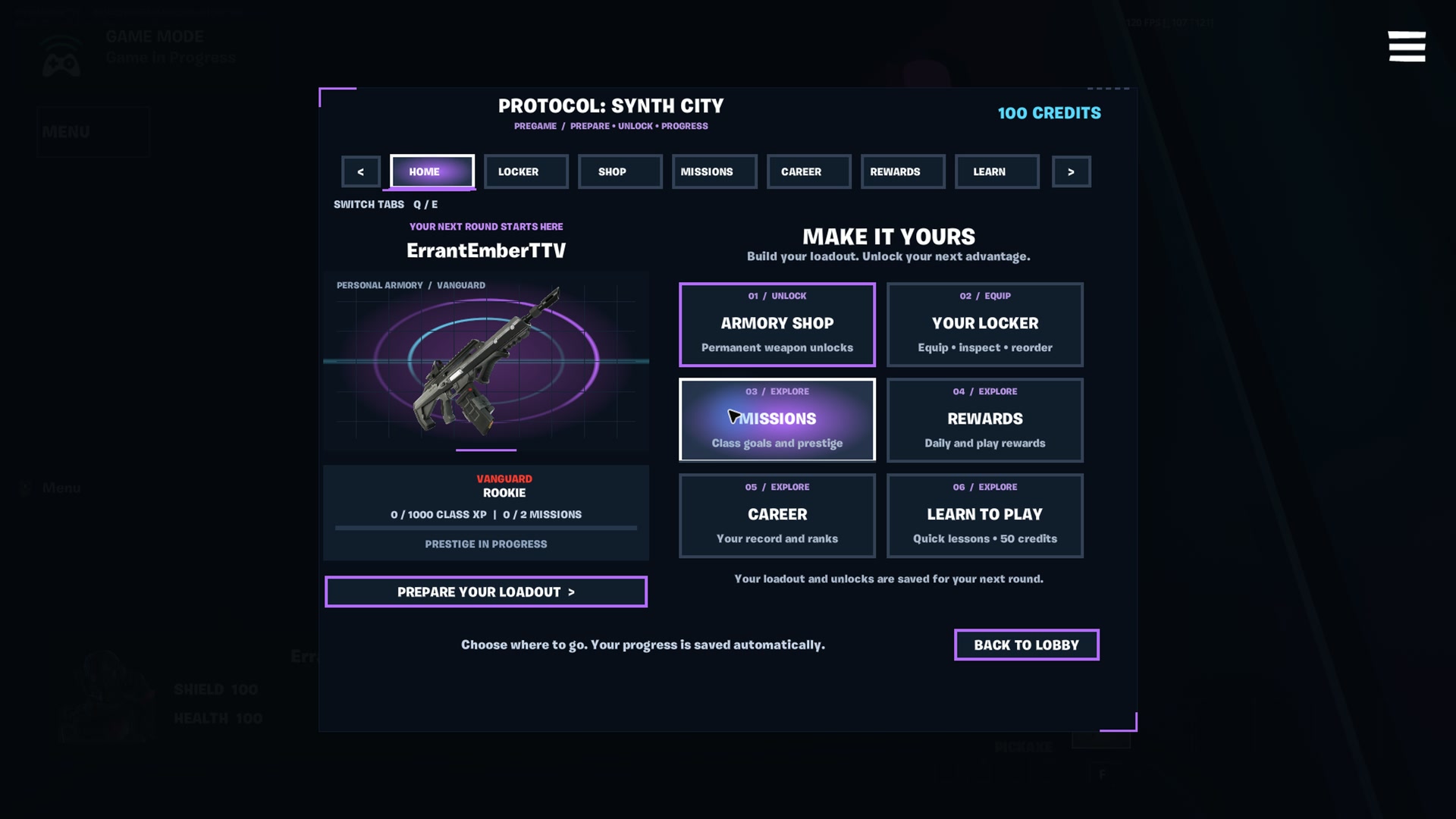 PROTOCOL: Synth City 3009-8391-8617 by err4nce - Fortnite Creative Map ...