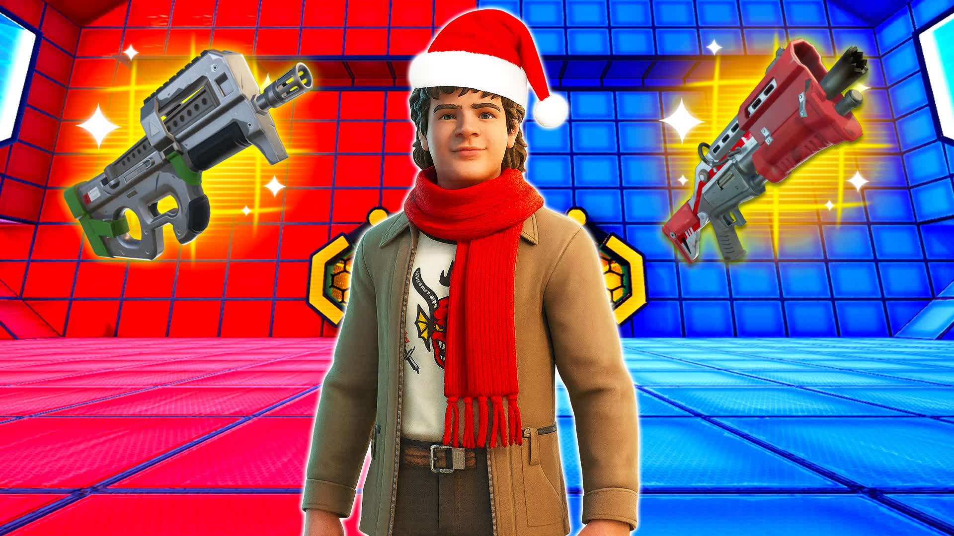 MEGA WINTER RED VS BLUE 🔴🔵