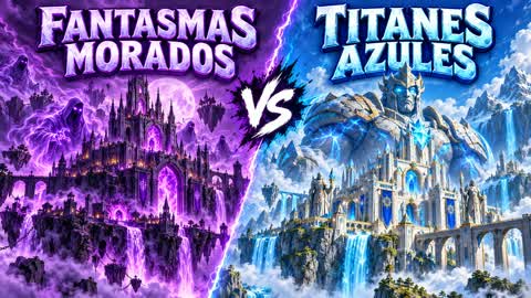 🟣 PURPLE GHOSTS vs BLUE TITANS 🔵