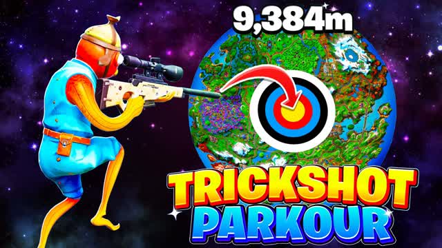 ⭐️CRAZY TRICKSHOT PARKOUR🎯50 LEVEL