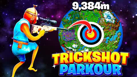 ⭐️CRAZY TRICKSHOT PARKOUR🎯50 LEVEL