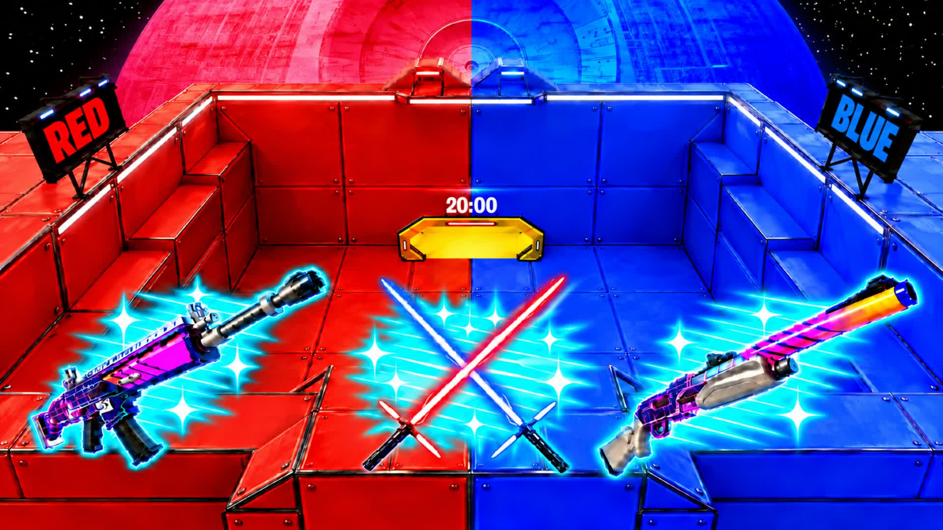 STAR WARS ROJO VS AZUL 🔴🔵