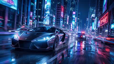 NEON DRIFT: HOT PURSUIT 🚨
