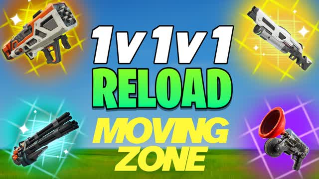 1v1v1 Reload Moving Zone FFA