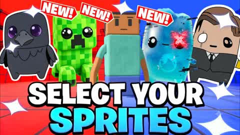 SELECT YOUR SPRITES [RED VS BLUE]🔴🔵