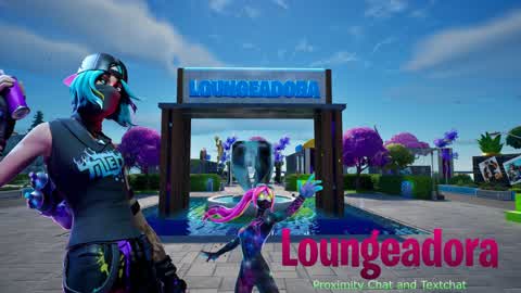 Loungeadora | xInHise's Party Royale