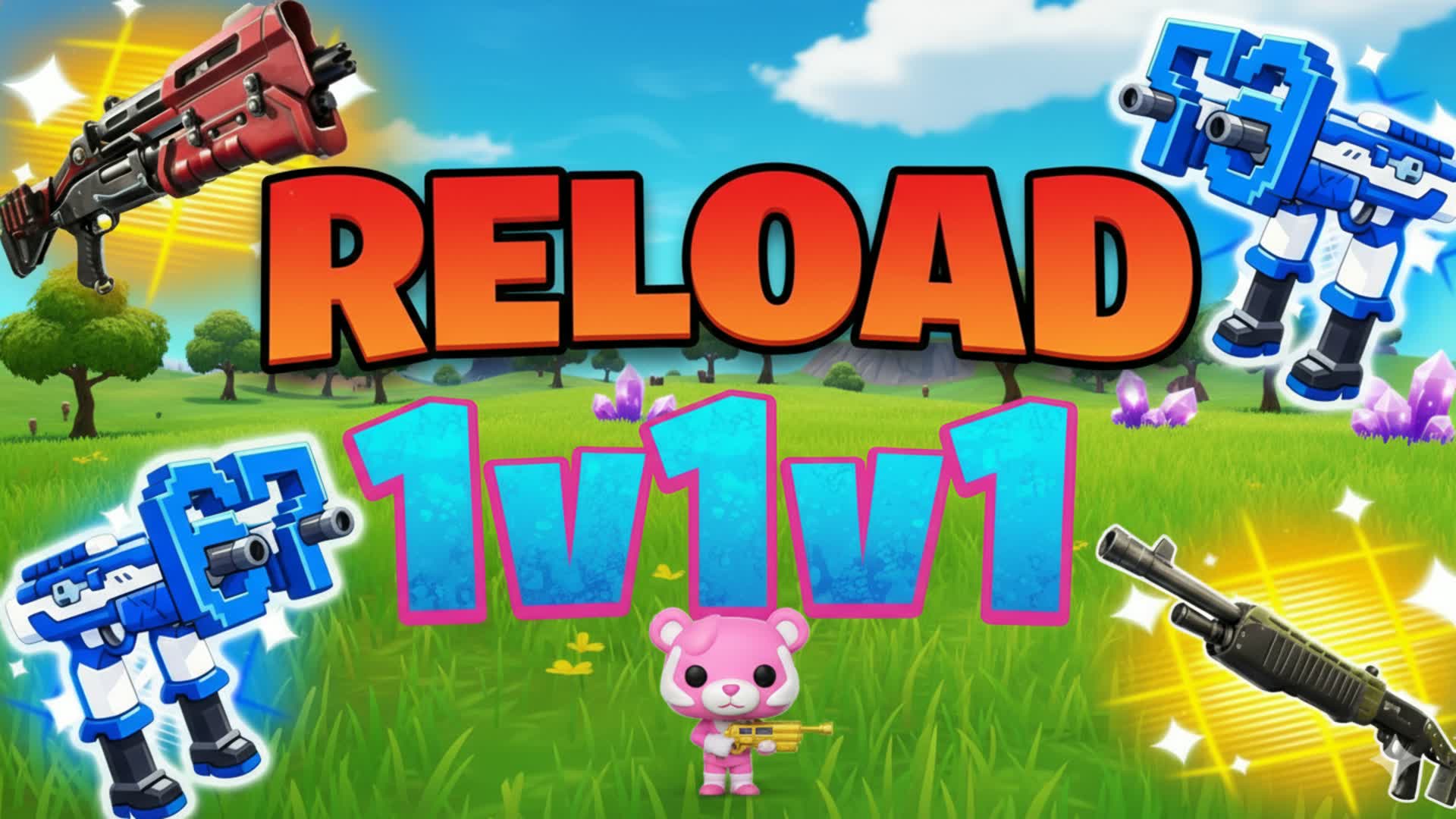 1v1v1 3v3 スマイル