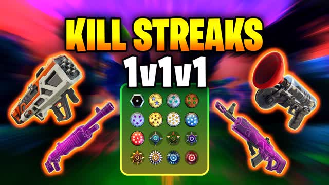 KILLSTREAK 1v1v1 🎯FFA