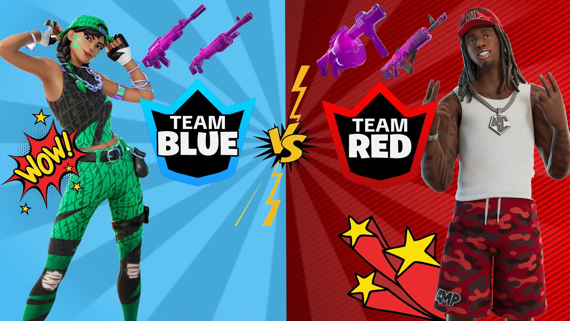 RED VS BLUE 🔴🔵king