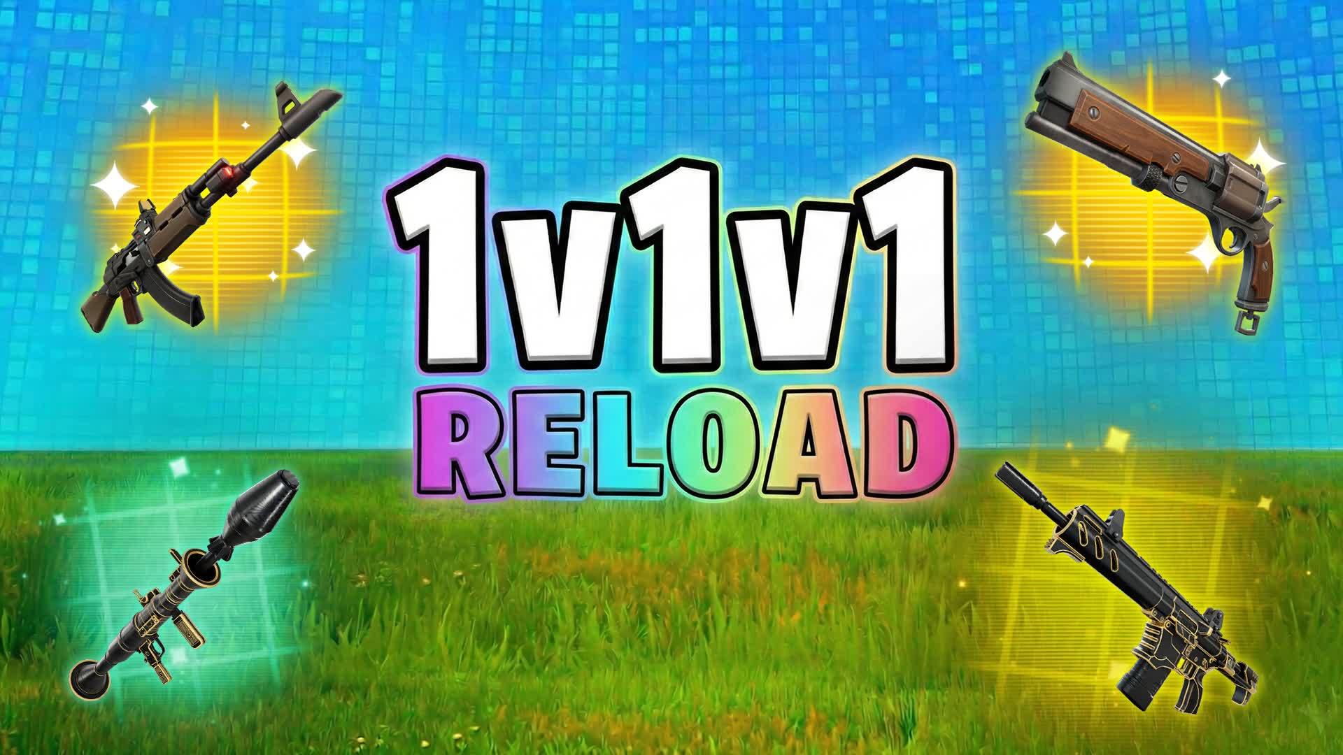 1v1v1 Reload 1v1 RED - GREEN